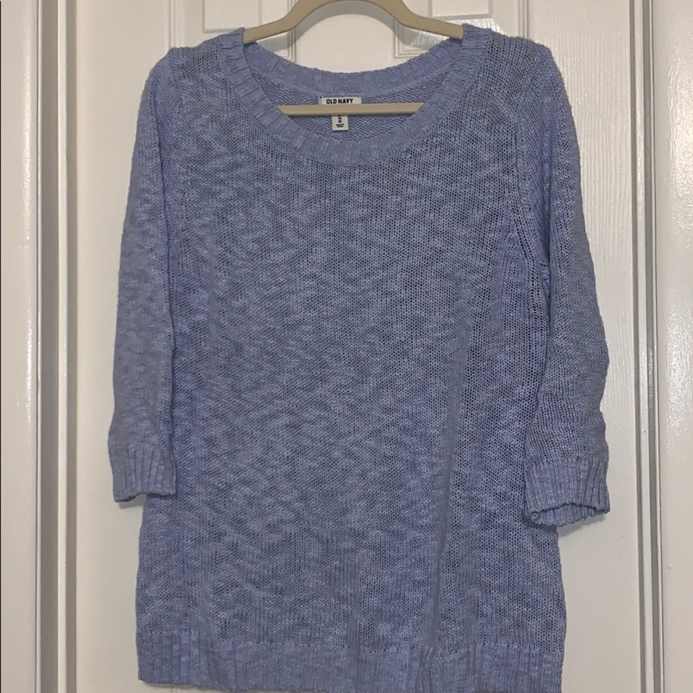 Old Navy light blue spring sweater pullover XL